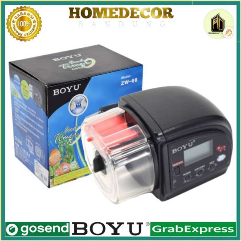 Promo Boyu Food Timer Zw 66 Alat Memberi Makan Ikan Automatis Boyu Diskon 26 Di Seller Indahh Permai Meruya Selatan udik Kota Jakarta Barat Blibli