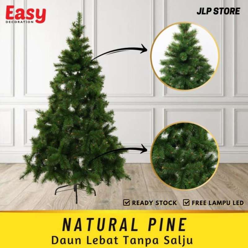 Promo Pohon Natal Mini Premium 90Cm 1 Meter 3 FEET PINE CHRISTMAS