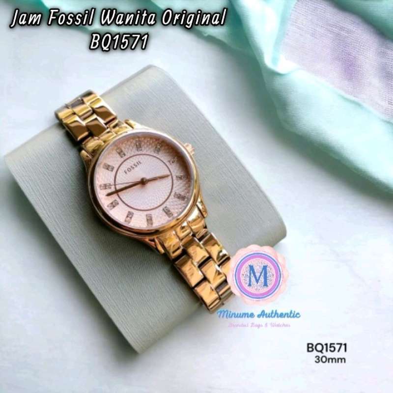 Jual Fossil Jam Tangan Original Modern Sophisticated Rose Gold