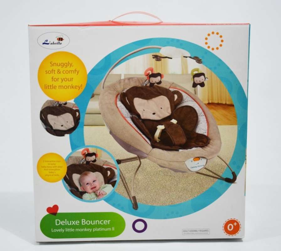 Monkey baby bouncer hotsell