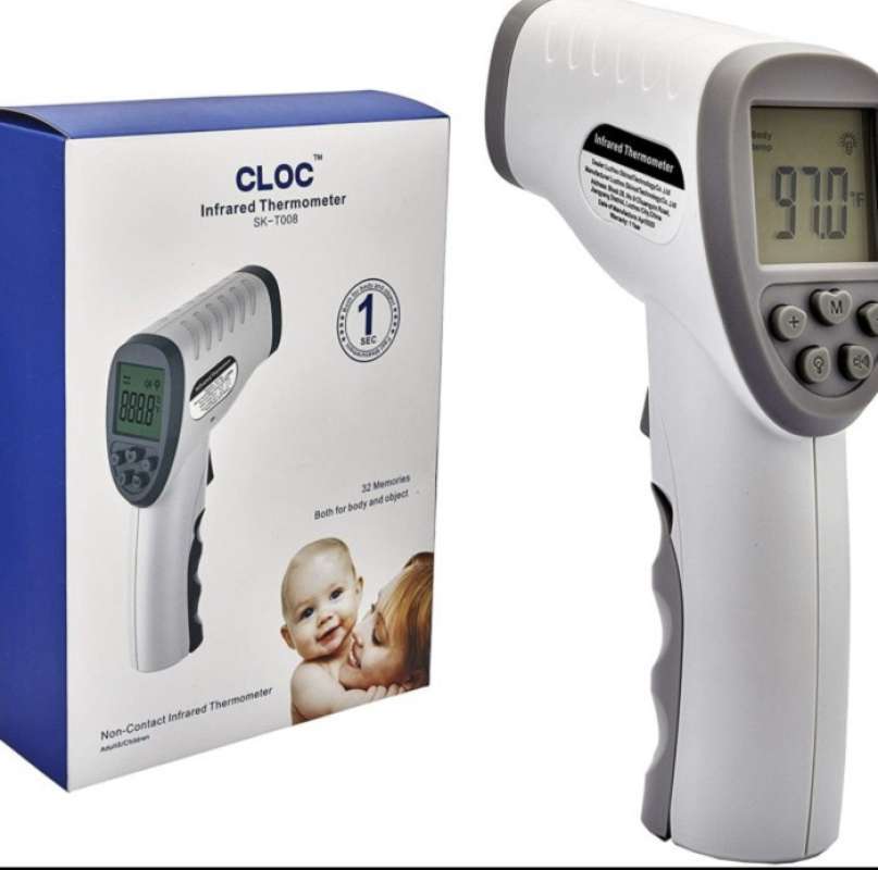 Cloc sales infrared thermometer