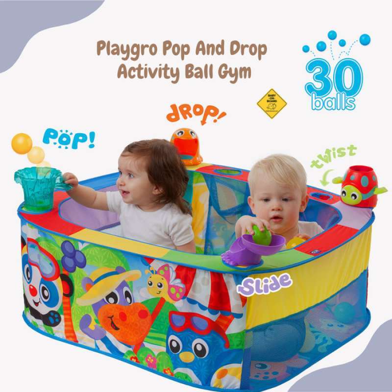 Playgro activity ball gym clearance