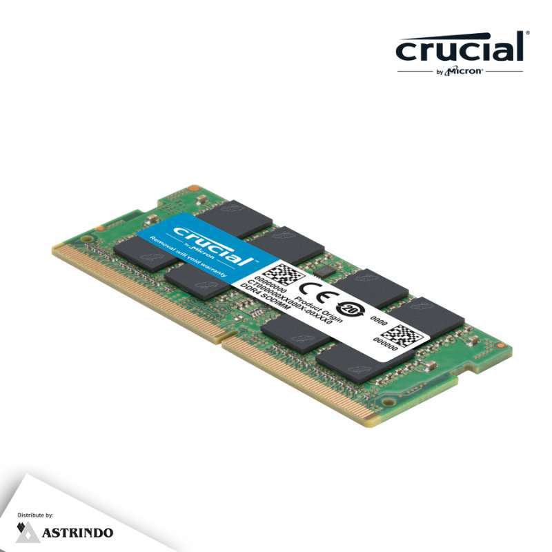 Jual Sodimm Memory Crucial 32gb Ddr4 3200 Cl22 RAM Laptop Pc25600