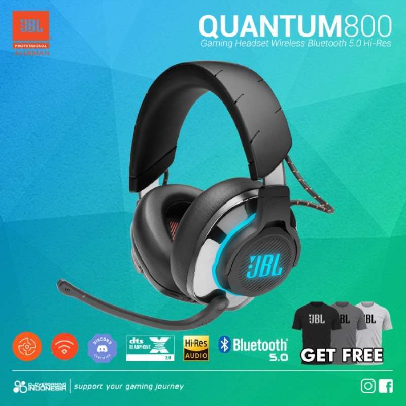 Jual JBL Quantum 800 Bluetooth 5.0 Hi Res Wireless Gaming