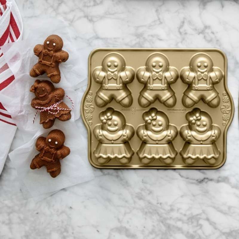 Nordic Ware Gingerbread Kids Cakelet Pan