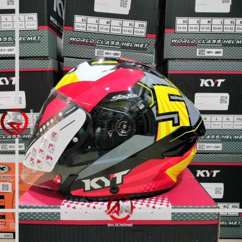 Promo Helm Kyt Nfj Espargaro 2020 Helm Half Face Diskon 23 di