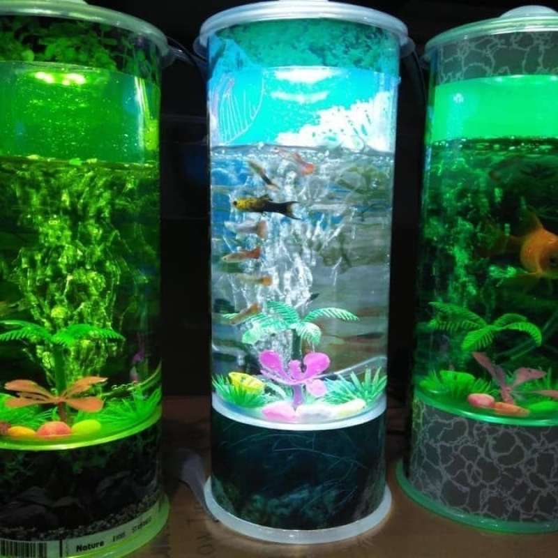 Promo Akuarium Mini Aquarium Portable Ikan Hias Diskon 23 Di Seller Indahh Permai Meruya Selatan udik Kota Jakarta Barat Blibli