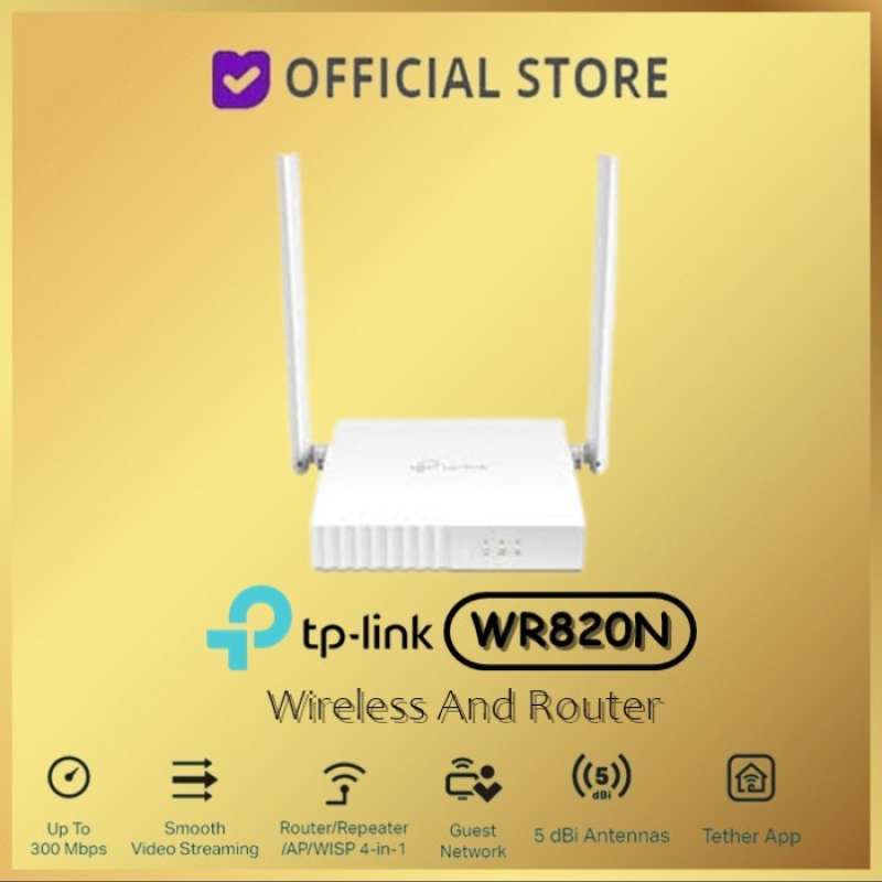 Promo Tp link Tl wr820n 300mbps Wireless N Router Tlwr820n Tl Wr820n Wr 820n Diskon 23 Di Seller Carima Store Kalibata Kota Jakarta Selatan Blibli