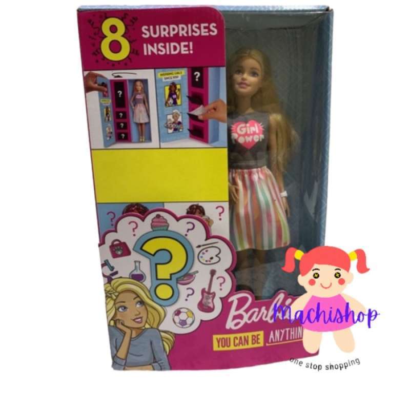 Barbie you can be anything 8 surprises deals