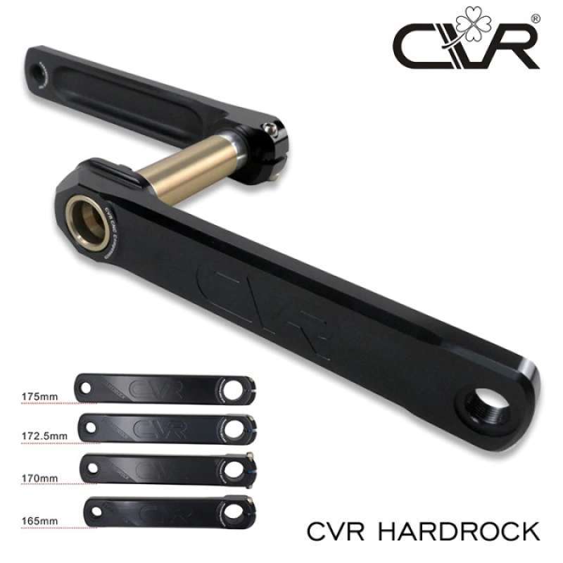 Jual crankset cvr hardrock 2x10 11 12 speed road bike chainset 165