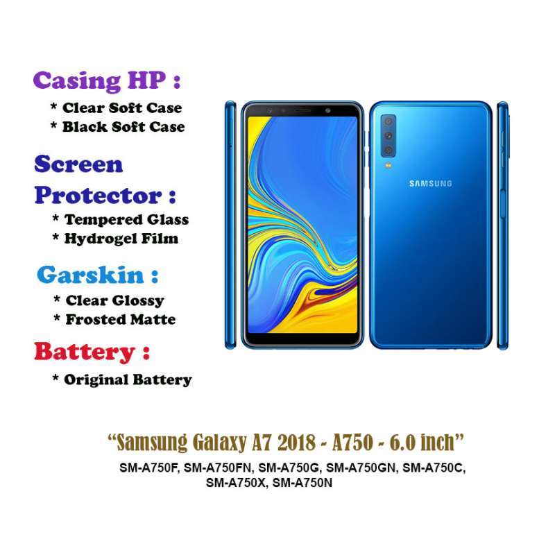 Spesifikasi Samsung A7 A7 2018 Specification Samsung A7 2018 - Main Image