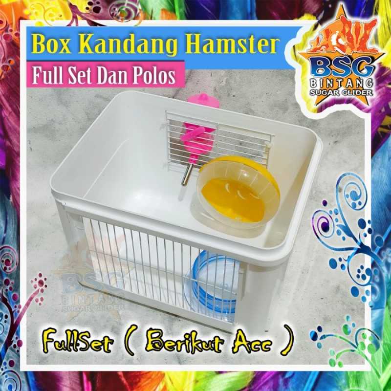 Box Hamster Kandang Hamster Mainan Tempat Box Ice Cream 8ltr