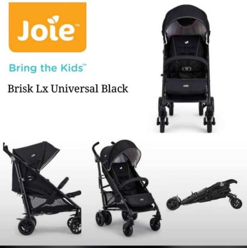 Joie brisk lx 2025 universal black