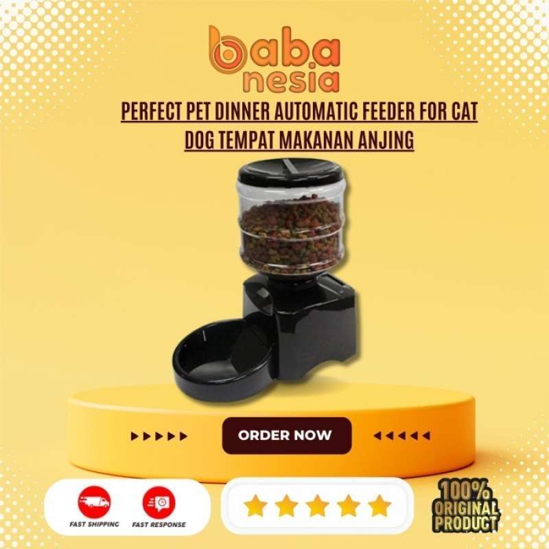 Perfect pet dinner automatic feeder top