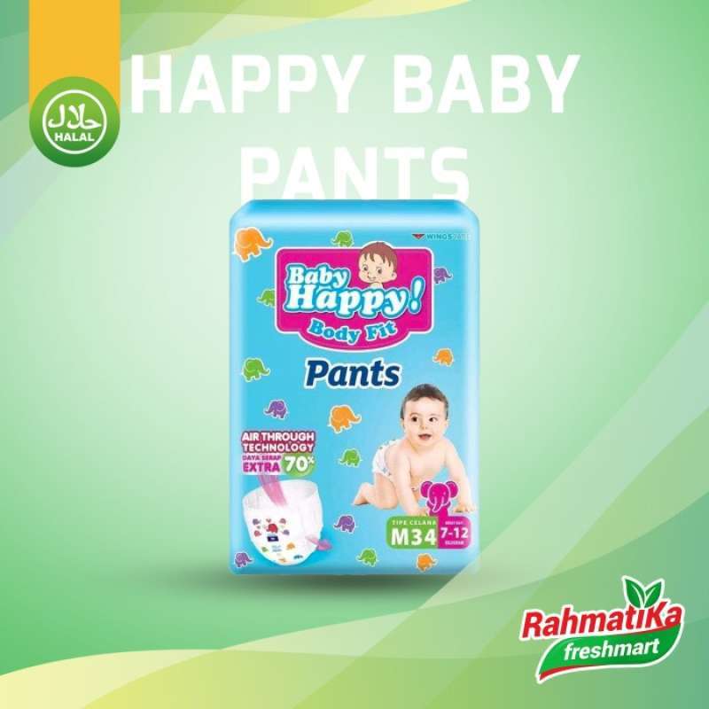 Baby happy pants m34 hotsell