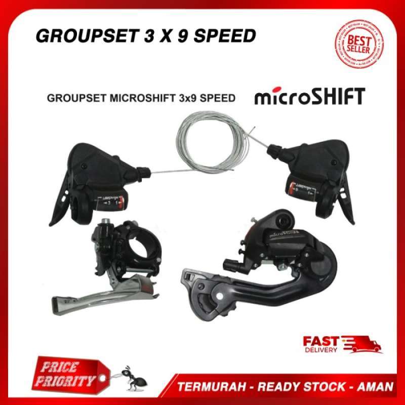 Groupset microshift 9 speed clearance