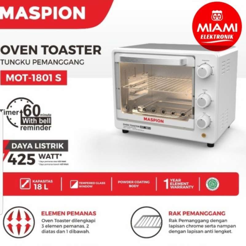 Maspion oven toaster new arrivals