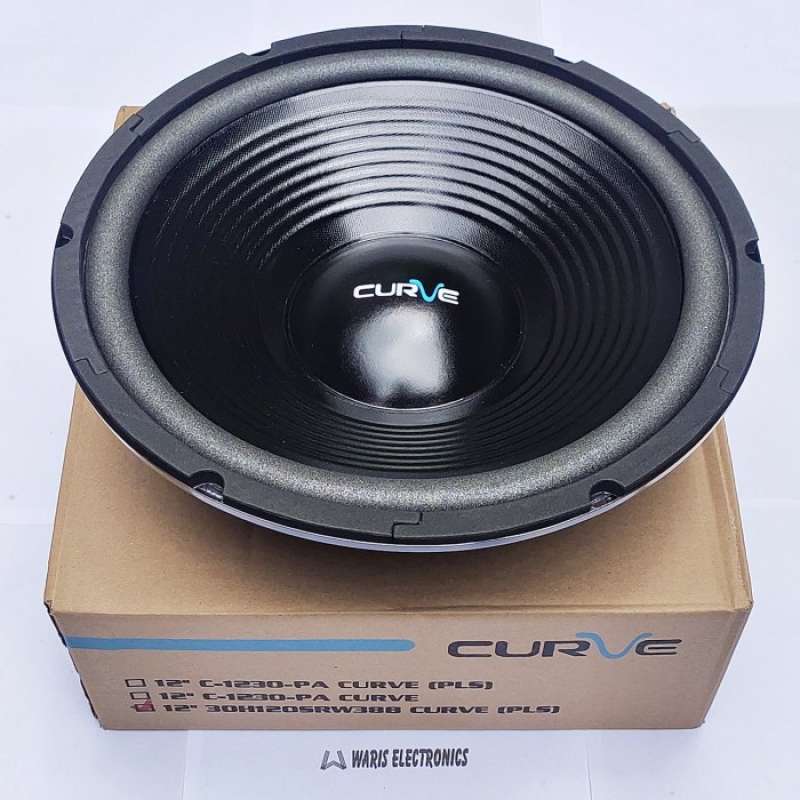 Speaker curve hotsell 12 inch woofer