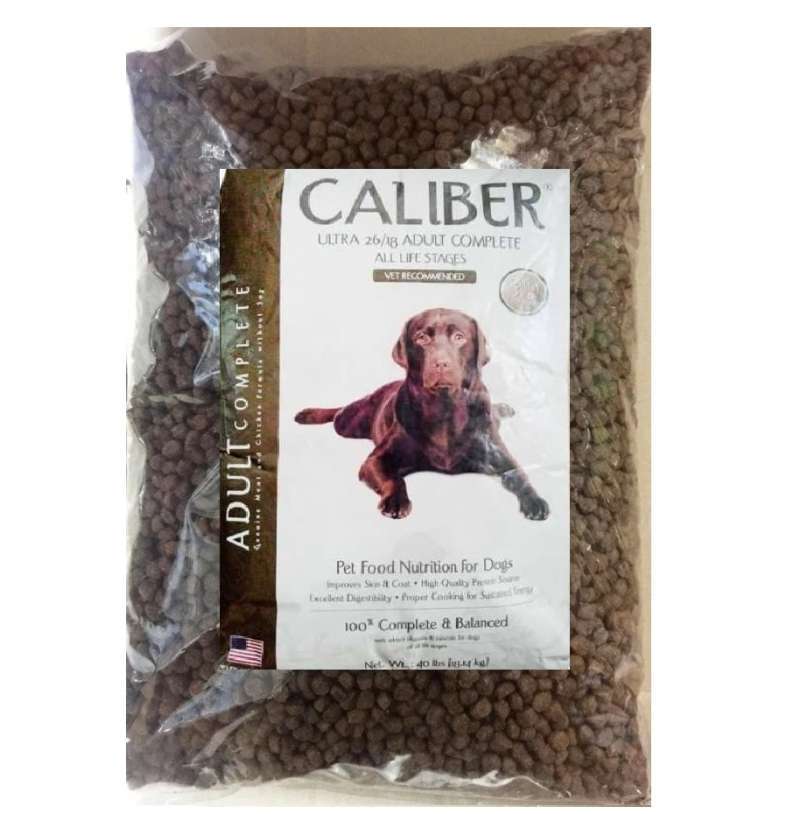 Caliber ultra dog food shop