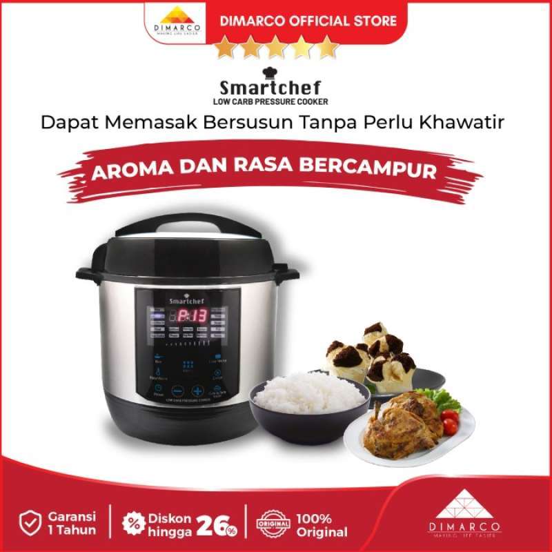 Jual Termurah Rice Cooker Presto Listrik Smart Chef Masak Nasi