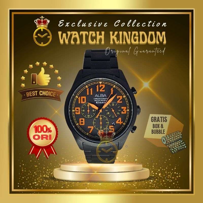 Jam alba 10 bar chronograph sales