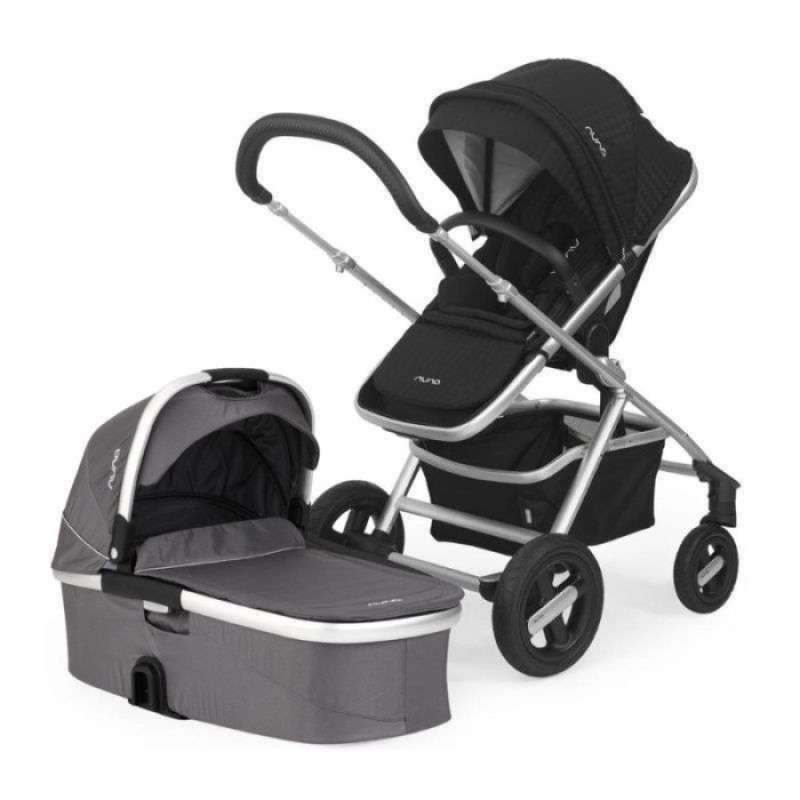 Promo Nuna Ivvi with Carrycot Bassinet Stroller Optic Diskon