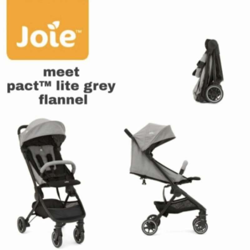 Joie pact deals lite gray flannel