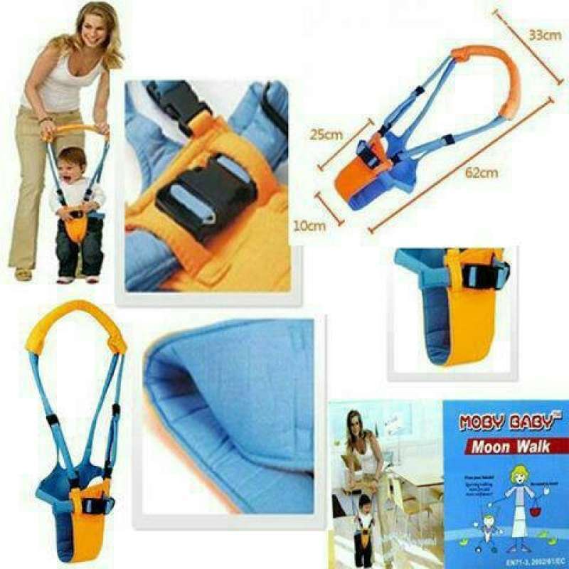 Promo Moby baby moon walk walking assistant alat belajar jalan