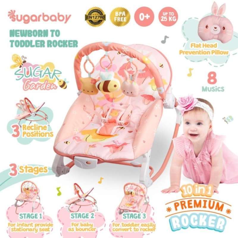 Sugar baby bouncer clearance 10 in 1