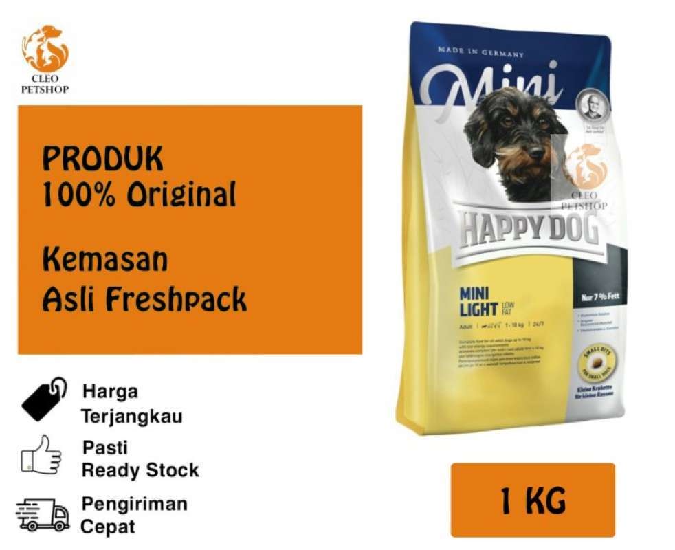 Happy dog mini light 4 kg on sale