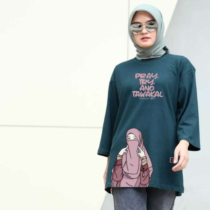 baju kaos hijab
