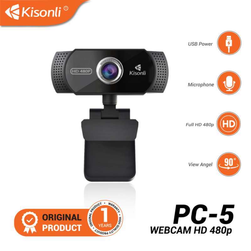 Promo Kisonli Kamera PC HD 2.0 USB Video Call Siaran Webcam