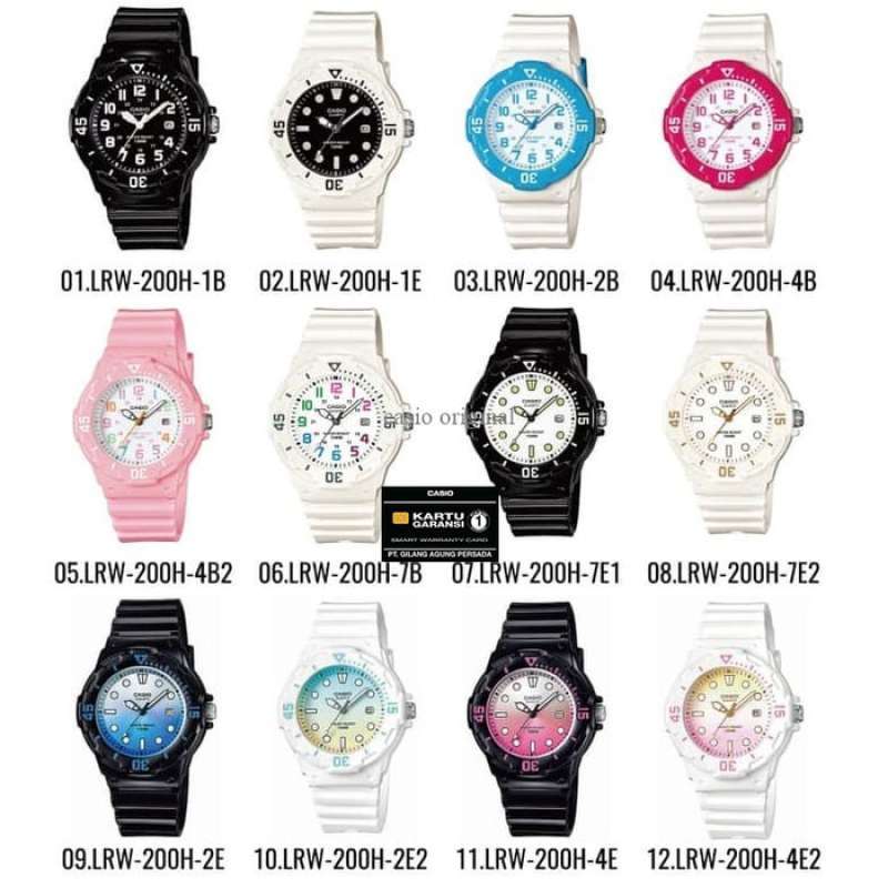 Casio lrw 200 best sale