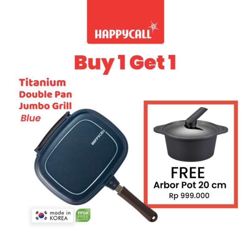 Happycall double hotsell pan jumbo grill