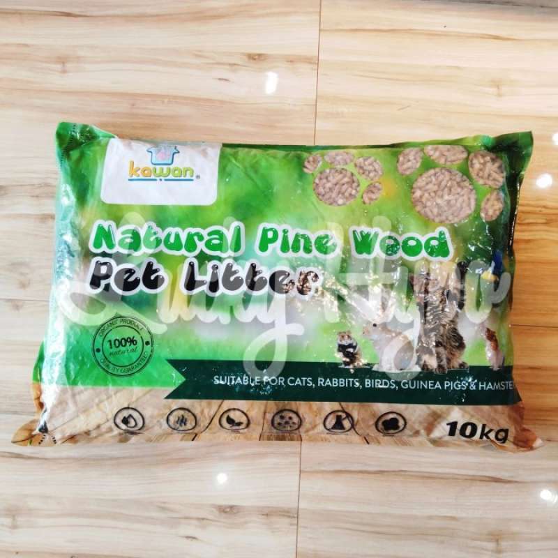 Cara guna pine wood litter clearance