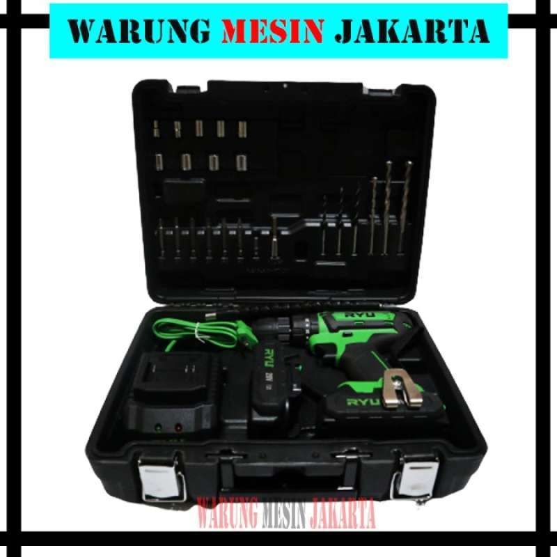 Promo Cordless Impact Drill Ryu RCI20V RCI 20V Mesin Bor Baterai