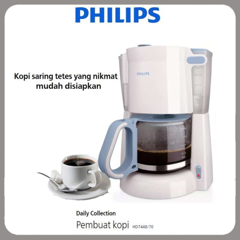 Promo PHILIPS Coffee Maker Daily Collection HD7448 70 Diskon 23