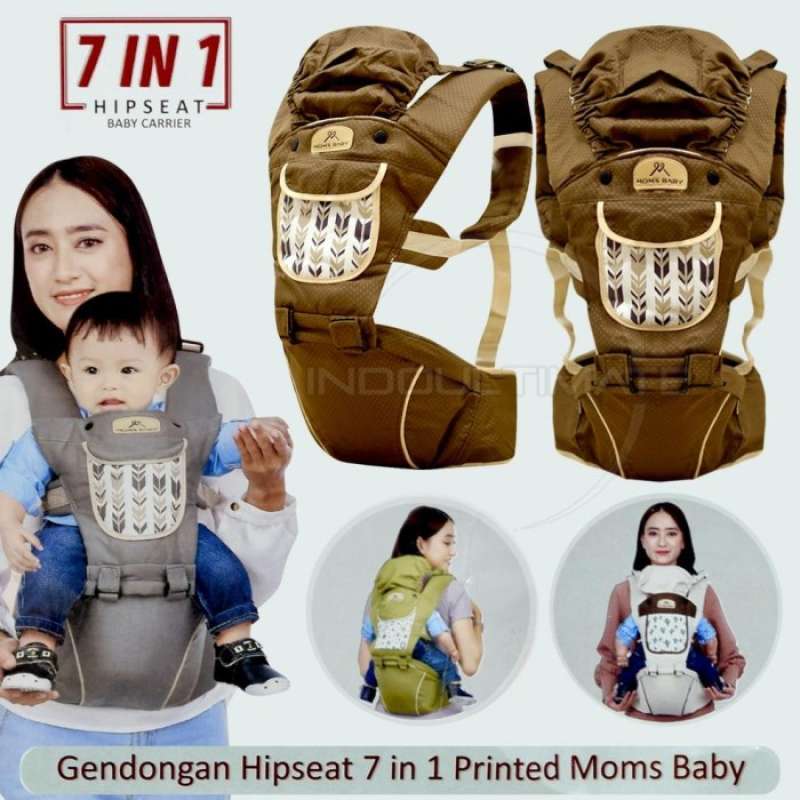 Promo 7in1 Hipseat Multifungsi Moms Baby Gendongan Depan Duduk Anti Capek Brown Brown Multicolor Diskon 26 Di Seller Nawangshop Harapan Jaya Kota Bekasi Blibli