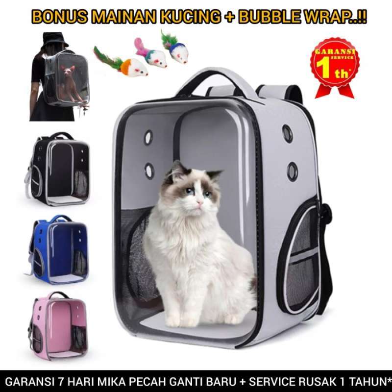 Tas Ransel Astronot Kucing Anjing Pet Cargo Carrier Backpack Jumbo