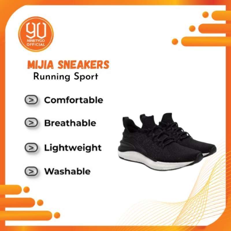 Jual Mijia Sport Running Sneakers 3th Running Shoes Sepatu