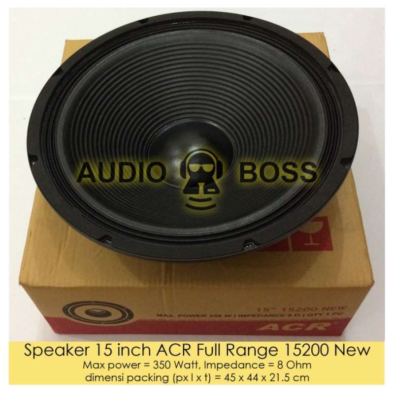 Acr 15 inch woofer top