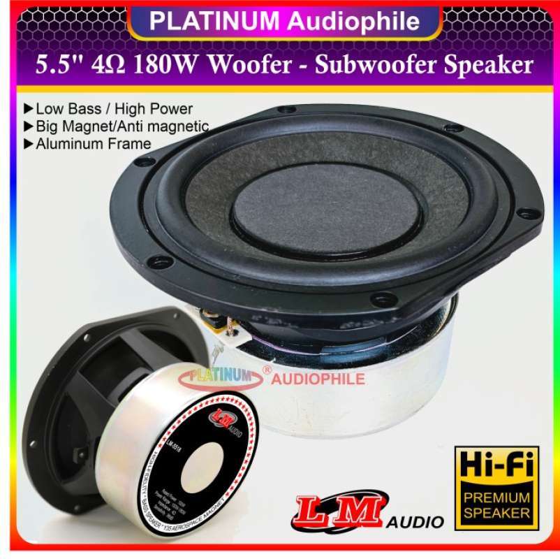 5.5 top inch subwoofer