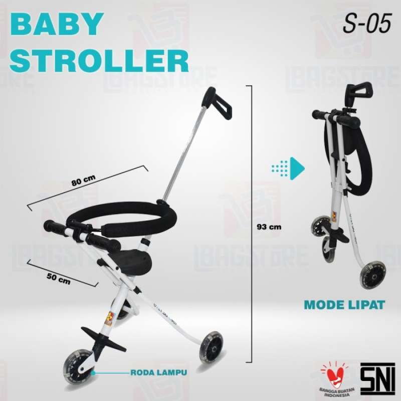 Stroller simple new arrivals dan ringan