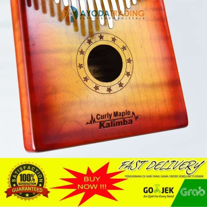 Curly hotsell maple kalimba