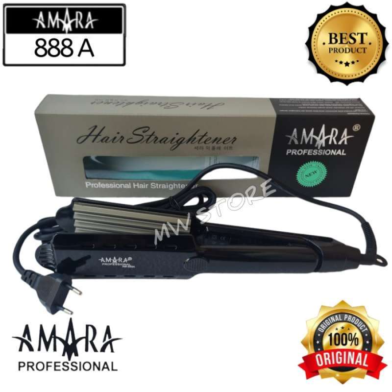 Amara Hair Straightener Baba Ion Catok Amara Zigzag Tipe 888 A