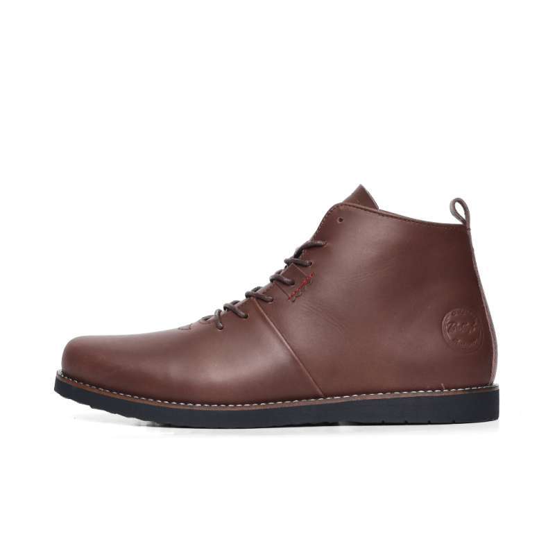 [BIG SIZE] Bradley's Houbis Brown Sepatu Kulit Boots Formal Kasual Pria PO  Big Size