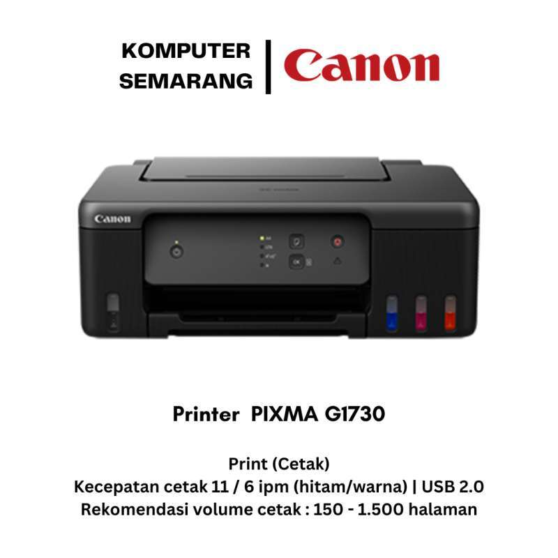 Jual Canon Pixma G1730 Printer Inktank Singlefunction Di Seller