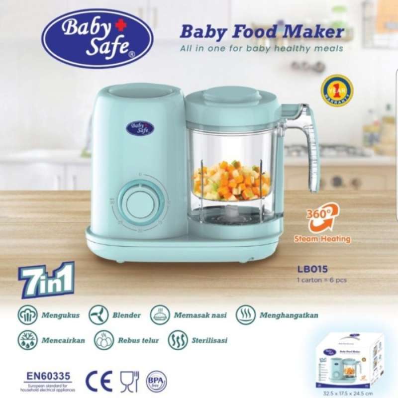 Jual Terbaik Baby Safe Food Maker Digital 7In1 di Seller Blirder