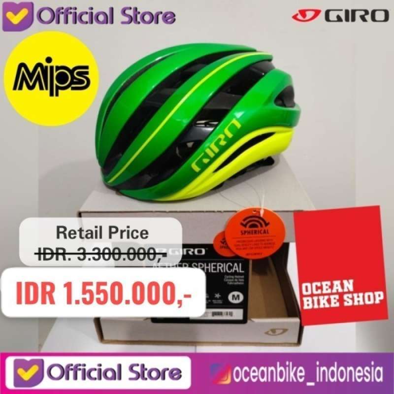 Promo Terlaris Giro Syntax Mips Matte Midnight Bars Helmet Helm