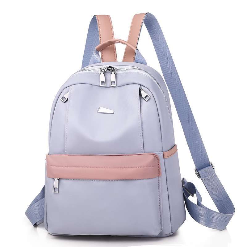 TAS RANSEL WANITA KOREA ANTI AIR BIRU BORRA TA509B2 GENDONG PUNGGUNG SEKOLAH KULIAH KERJA CEWEK BACKPACK PREMIUM BATAM MURAH REMAJA KEKINIAN